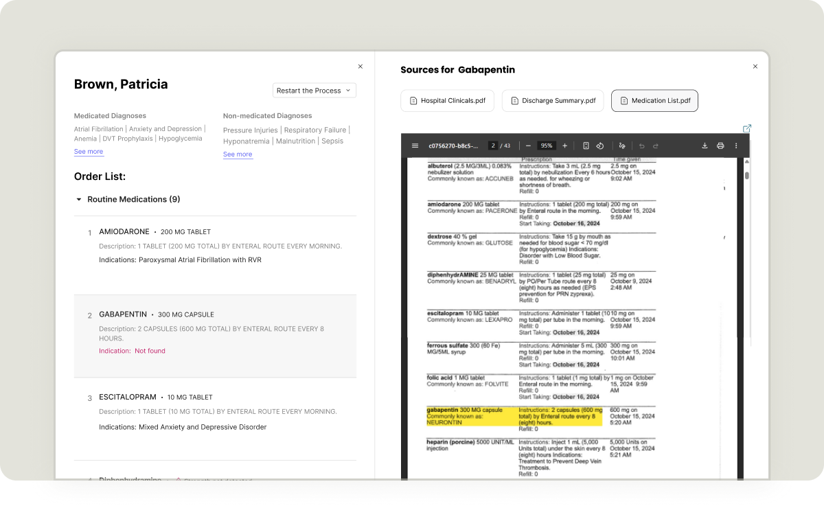 Source document verification